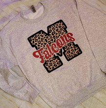 Load image into Gallery viewer, Varsity Game Day Leopard Sweatshirt
