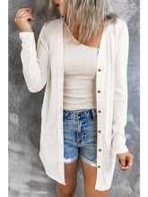 Load image into Gallery viewer, &#39;You Know You Need It&#39; - lightweight button front cardigan
