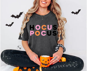 Hocus Pocus Halloween graphic tee