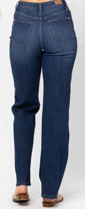 Judy Blue Flytown Front Seam Wide Leg Trouser Jeans-style 88664