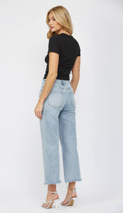 NOVA Wide Leg Denim Jeans