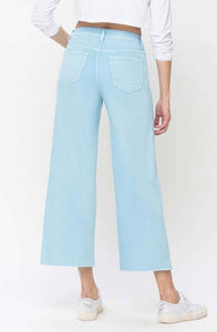 Vervet by Flying Monkey Electric Summer Wide-Leg Trouser Jeans