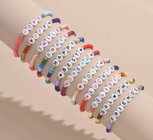 Load image into Gallery viewer, ERAS Set of Twelve Friendship Bracelets
