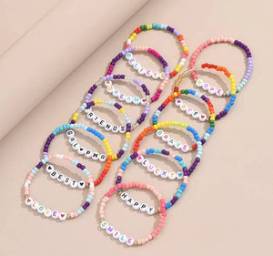 ERAS Set of Twelve Friendship Bracelets