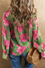 Load image into Gallery viewer, Rose Garden Pleated Detailed Blouse
