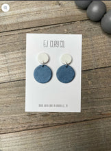 Load image into Gallery viewer, EJ CLAY Delicate Circle Dangle Earrings
