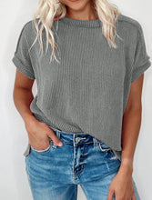 Load image into Gallery viewer, Corded Reverse Seam Casual Top
