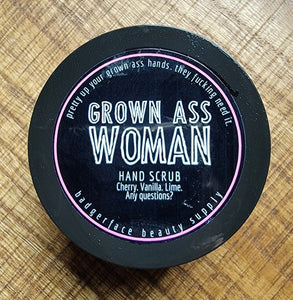 Grown Ass Woman hand scrub