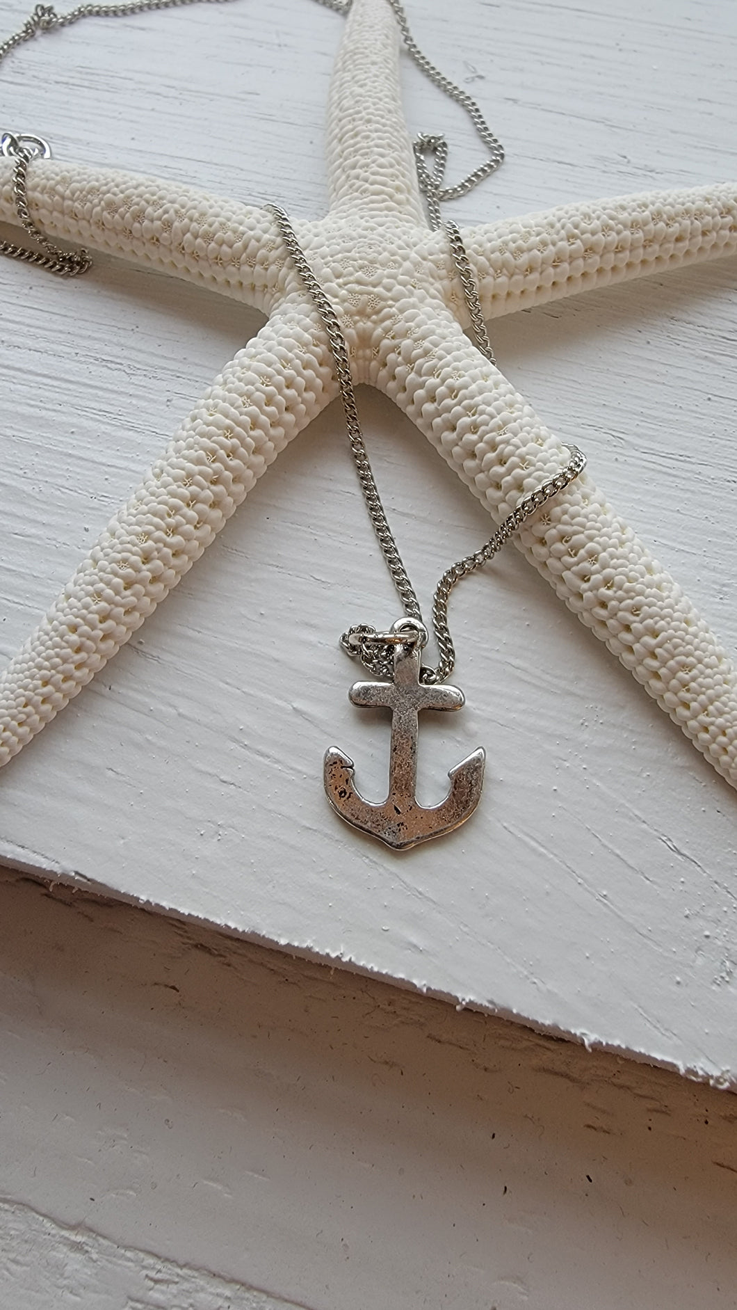 Silver Anchor necklace