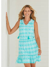 Load image into Gallery viewer, Sunshine Shores Sleeveless Ruffle Dress from *Cabana Life
