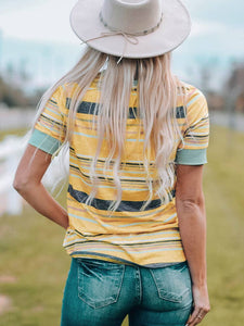 Nautical Stripes Sporty Top