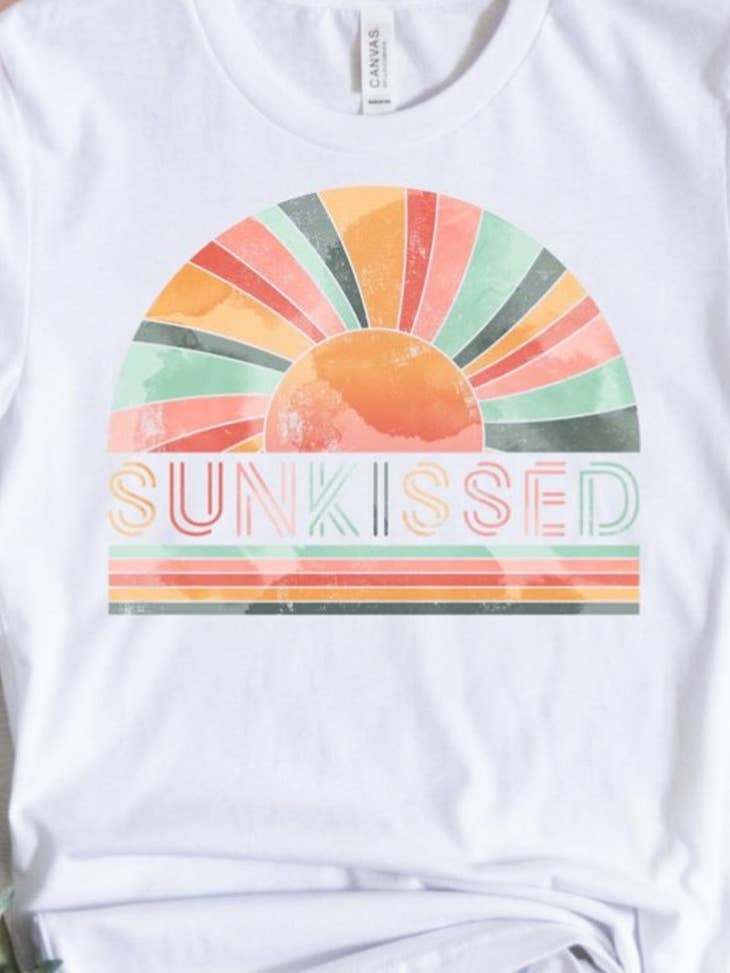 SUNKISSED Watercolor Graphic Tee