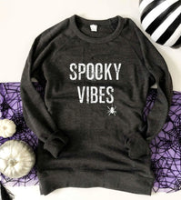 Load image into Gallery viewer, &#39;Spooky Vibes&#39; French Terry Sweatshirt
