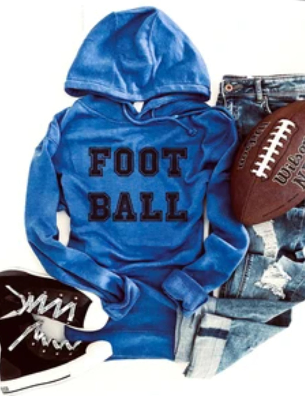 GAME DAY 'FOOTBALL' french terry hoodie