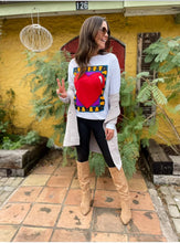 Load image into Gallery viewer, Vintage 90s Heart LS Graphic Tee
