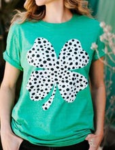 Load image into Gallery viewer, Dalmatian Clover graphic tee
