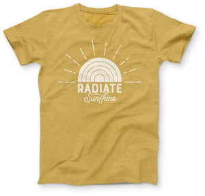 Radiate Sunshine graphic tee