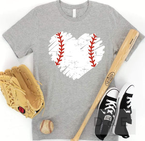 For the Love of Baseball graphic tee