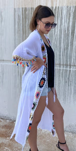 Stevie Crochet Beach Coverup