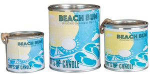 Surfs Up 'Beach Bum' Paint Can Candle