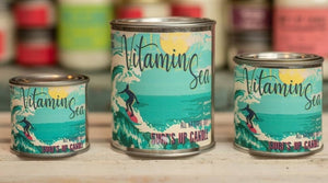 Surfs Up 'Vitamin Sea' Paint Can Candle