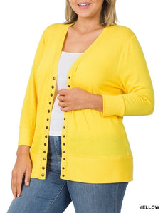 Snap Front Cardigan