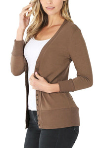 Snap Front Cardigan